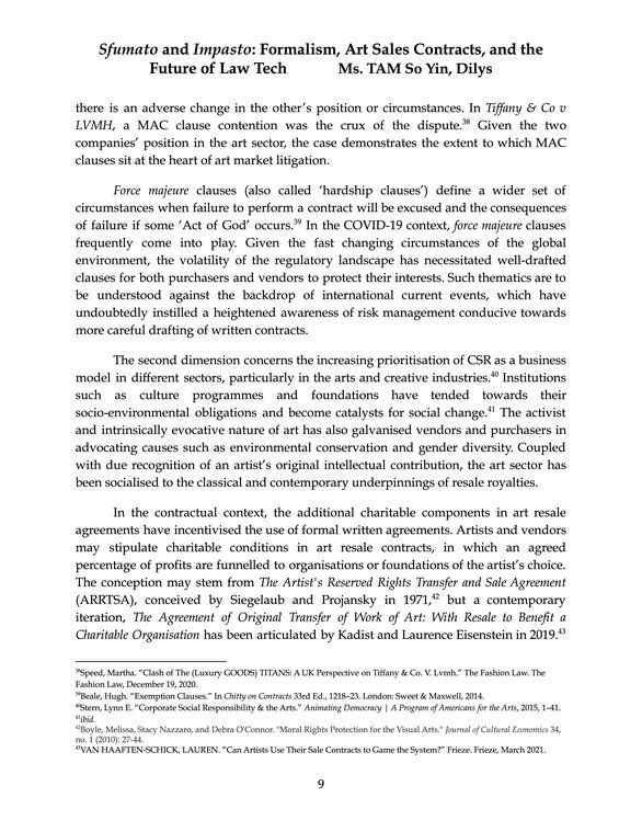 TAM So Yin, Dilys_Sfumato and Impasto_ Formalism, Art Sales Contracts, and the Future of Law Tech9